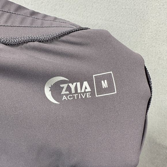 Zyia Active Jogger Pants Lilac Purple Ankle Zip Size Medium - Picture 13 of 13